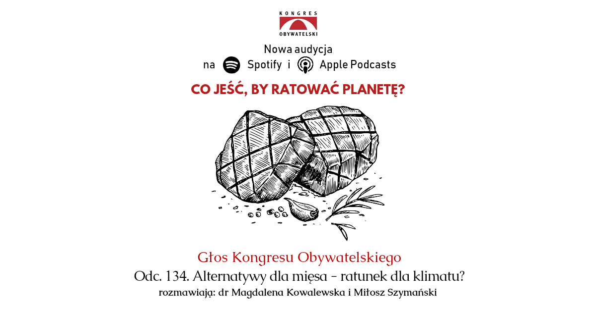 #134 Alternatywy dla mięsa – ratunek dla klimatu?