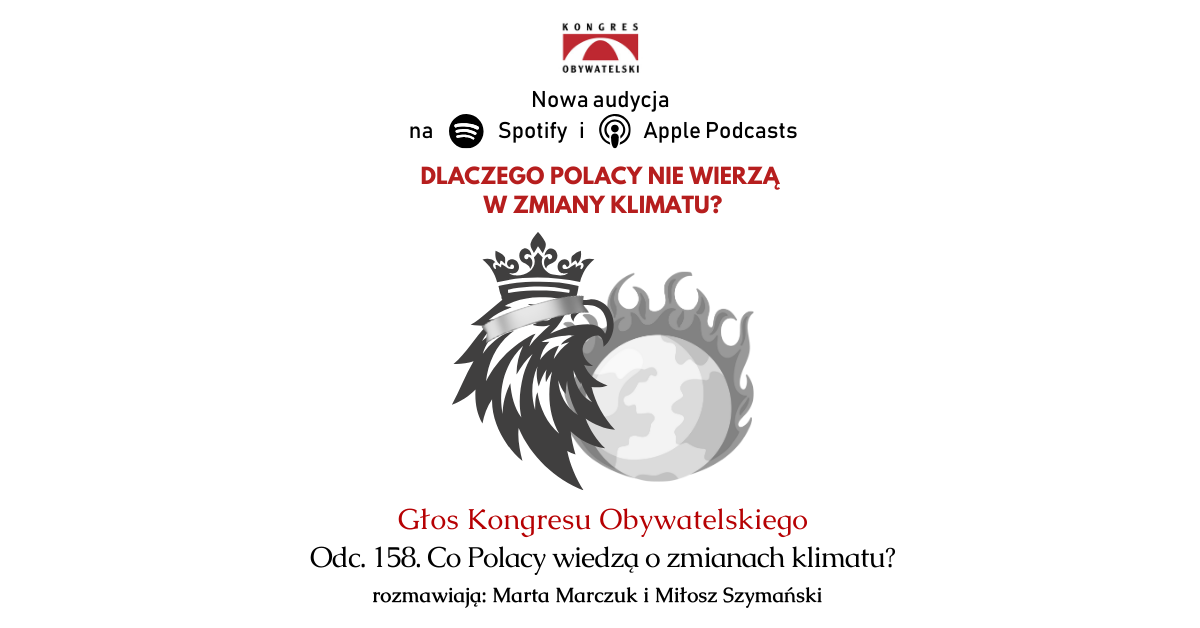 #158 Co Polacy wiedzą o zmianach klimatu?